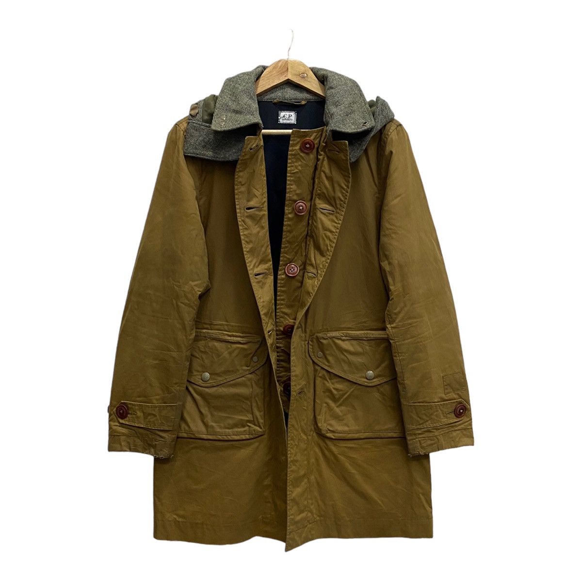 C.P. Company 🔥ARCHIVE C.P. COMPANY WAXED PARKA JACKET MTP LINER Size US M / EU 48-50 / 2 - 9 Thumbnail