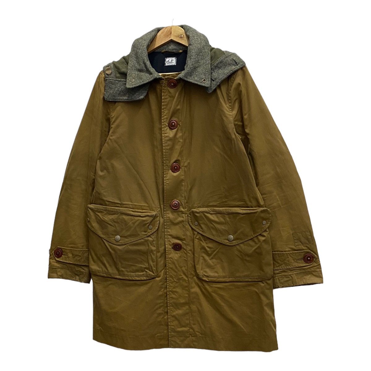 C.P. Company 🔥ARCHIVE C.P. COMPANY WAXED PARKA JACKET MTP LINER Size US M / EU 48-50 / 2 - 8 Thumbnail
