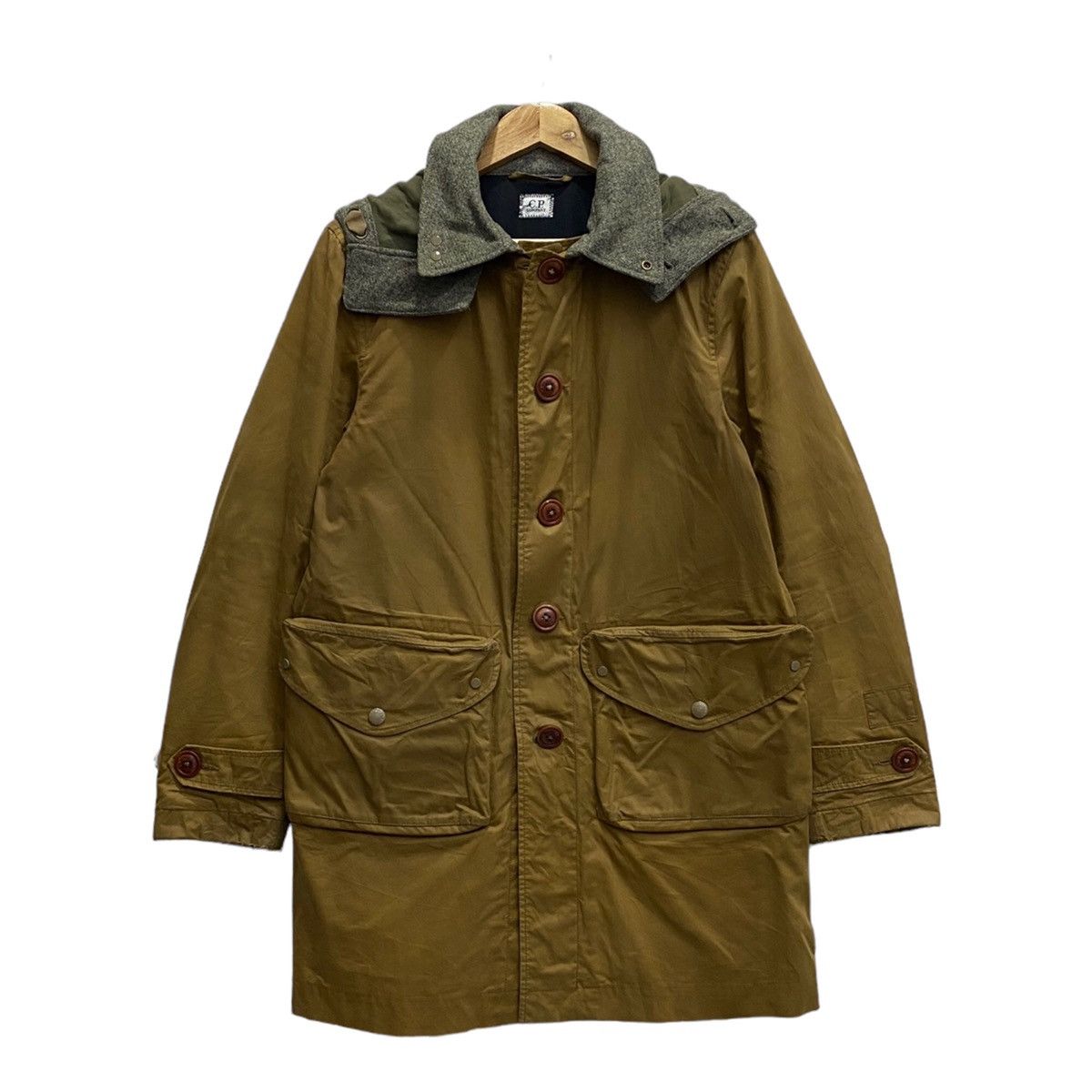 C.P. Company 🔥ARCHIVE C.P. COMPANY WAXED PARKA JACKET MTP LINER Size US M / EU 48-50 / 2 - 2 Thumbnail