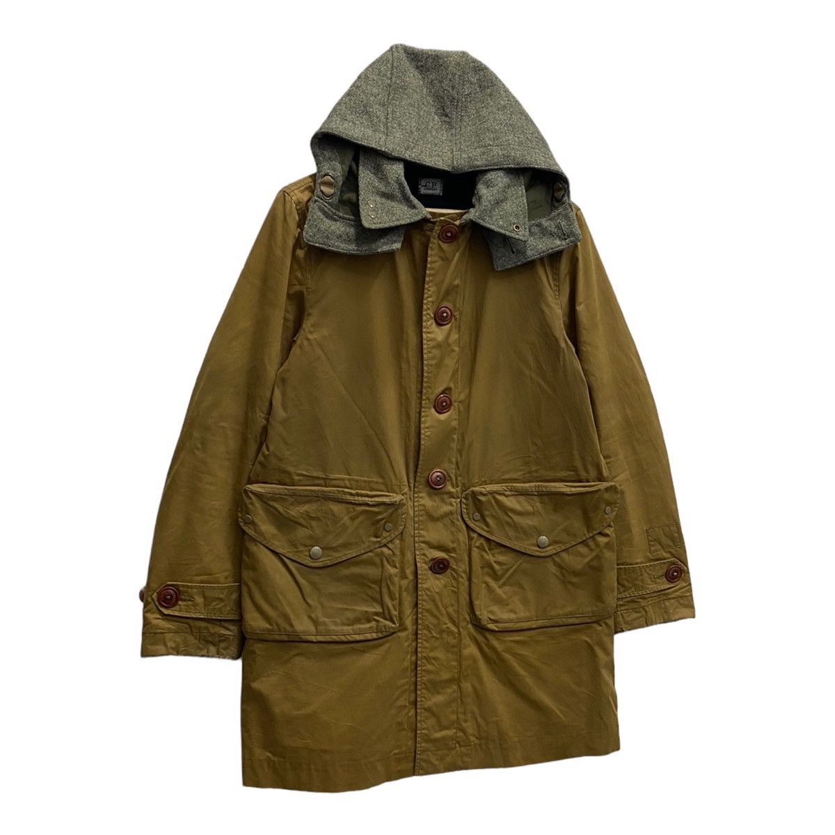C.P. Company 🔥ARCHIVE C.P. COMPANY WAXED PARKA JACKET MTP LINER Size US M / EU 48-50 / 2 - 10 Thumbnail