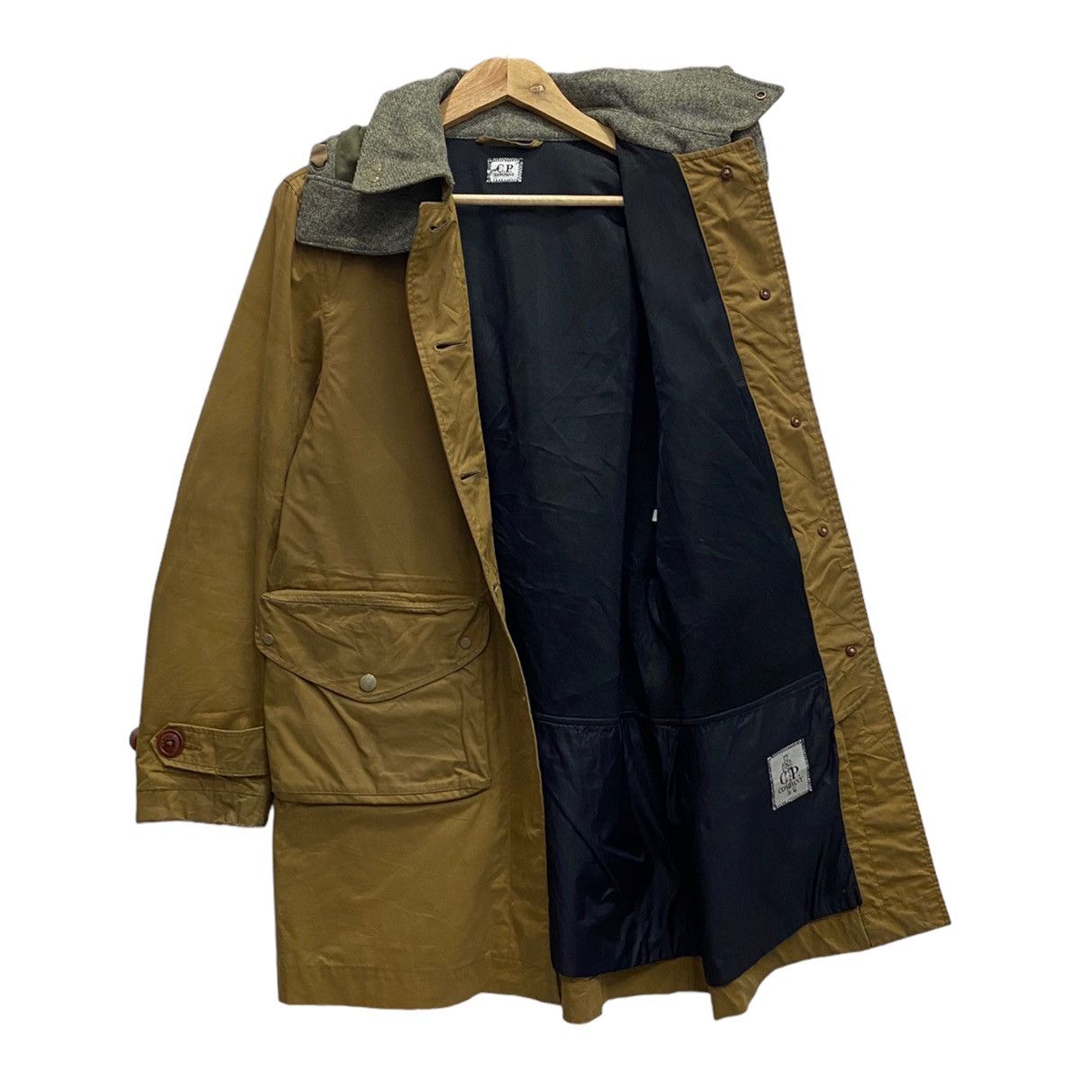 C.P. Company 🔥ARCHIVE C.P. COMPANY WAXED PARKA JACKET MTP LINER Size US M / EU 48-50 / 2 - 3 Thumbnail