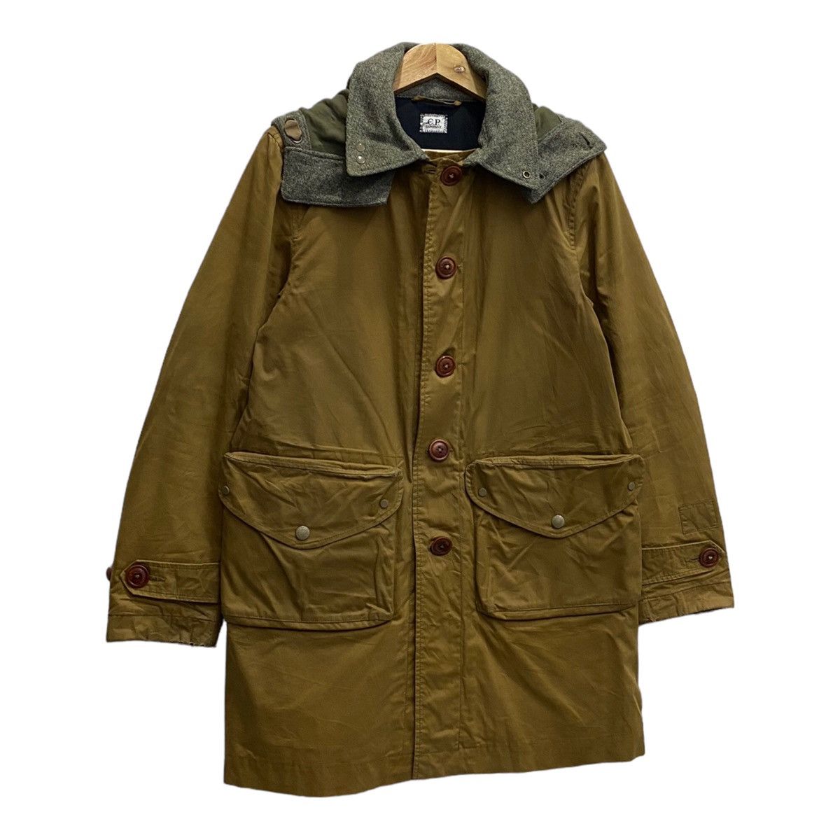 C.P. Company 🔥ARCHIVE C.P. COMPANY WAXED PARKA JACKET MTP LINER Size US M / EU 48-50 / 2 - 6 Thumbnail