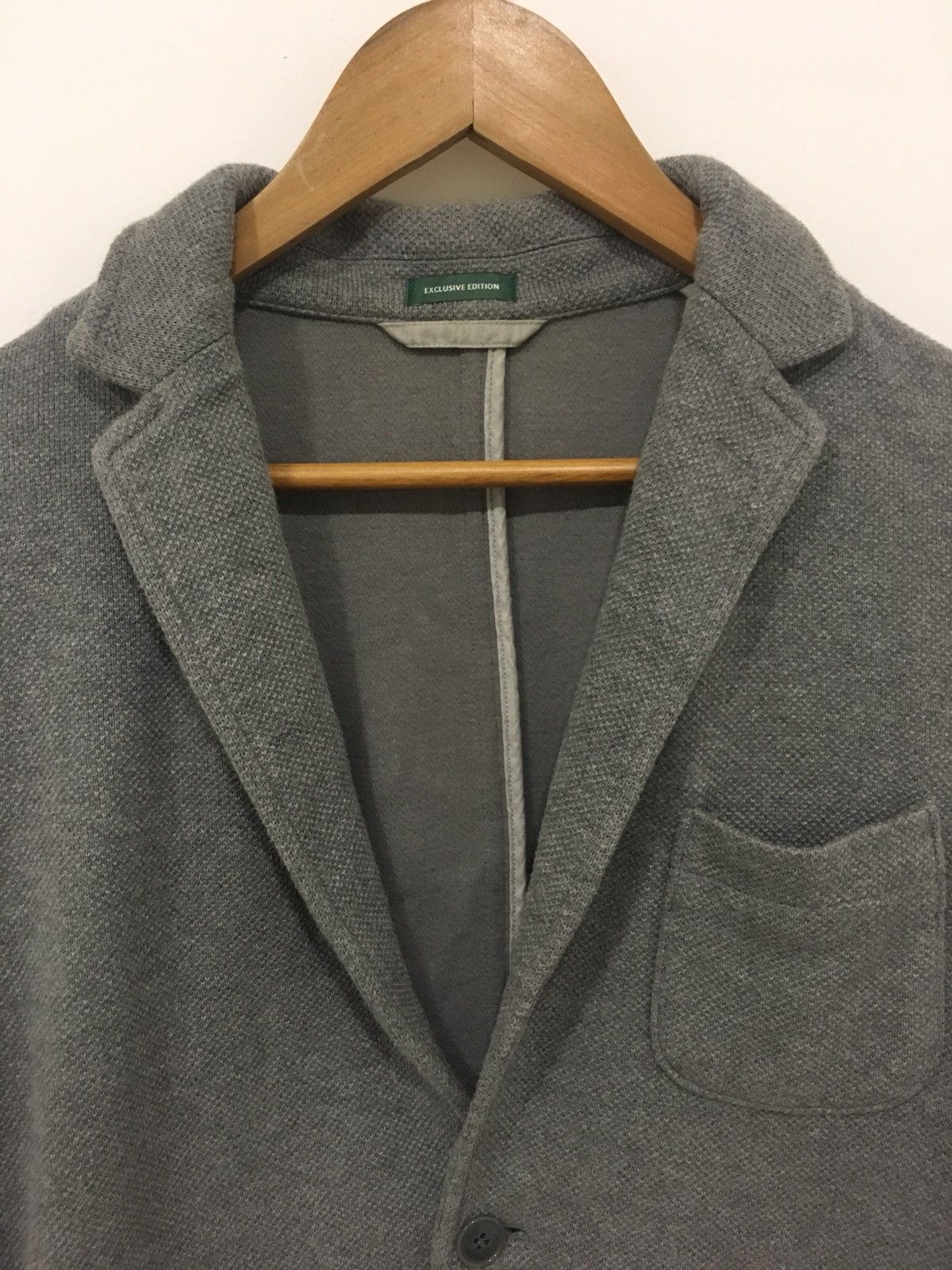 Lacoste cotton grey coat Size US L / EU 52-54 / 3 - 1 Thumbnail