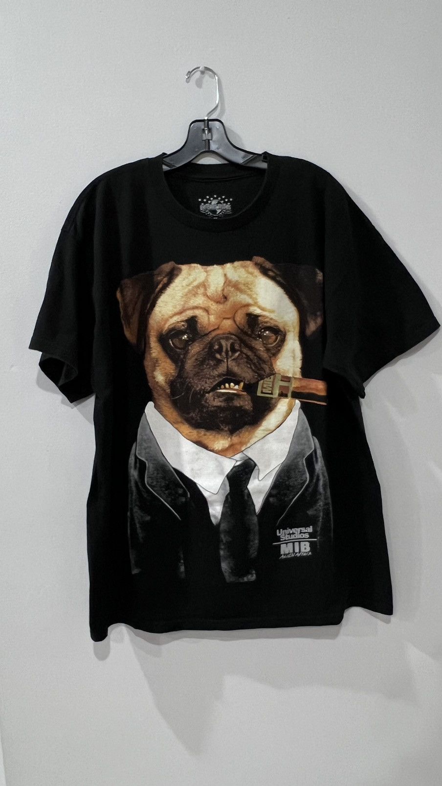 Universal Studios × Vintage Frank The Pug Men In Black Alien Attack Movie Tee Size XL Size US XL / EU 56 / 4 - 1 Thumbnail