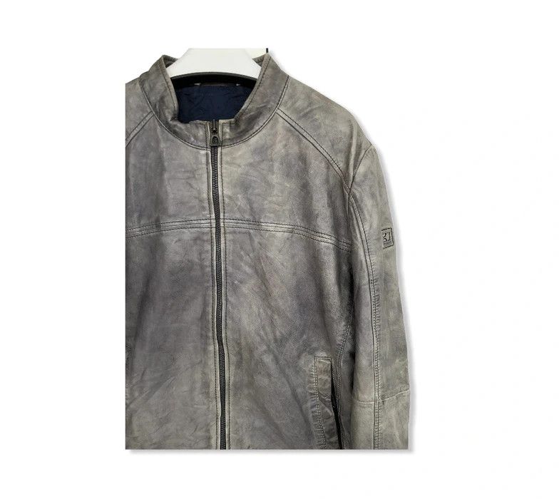 Hugo Boss Hugo Boss Leather Jacket 🧥 Size US M / EU 48-50 / 2 - 2 Thumbnail