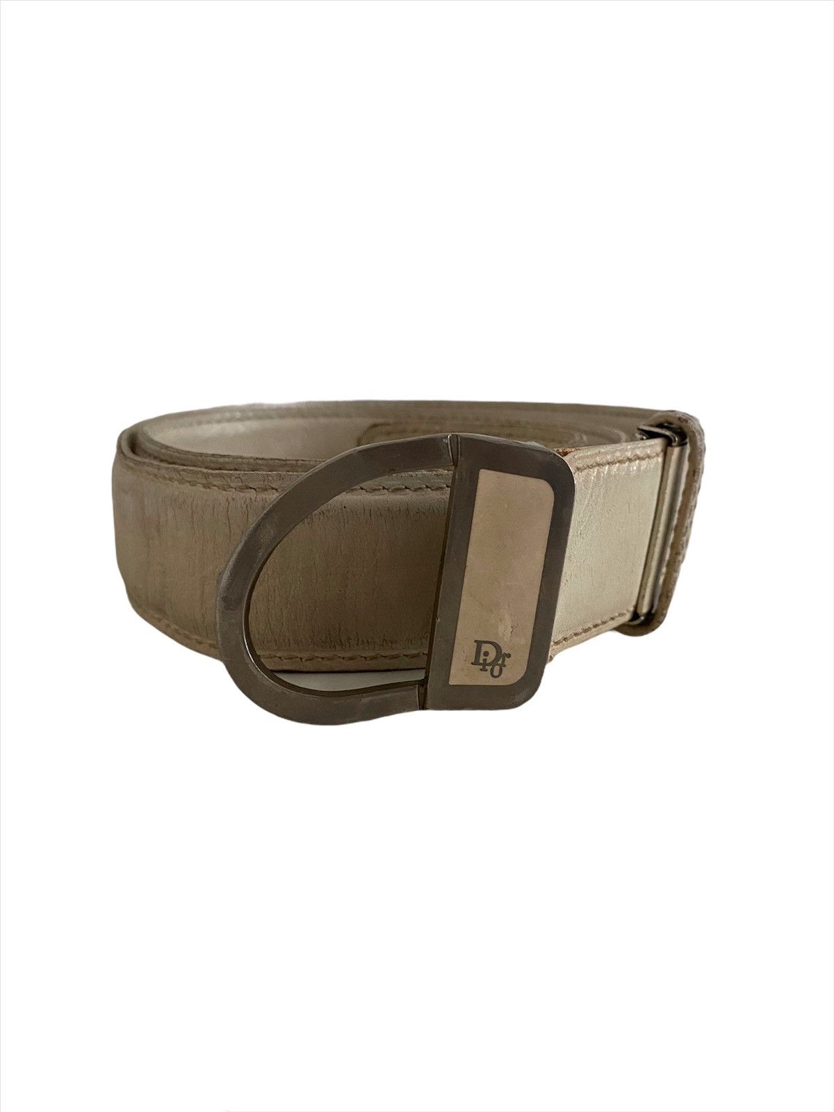 Dior Vintage CD leather Belt Size ONE SIZE - 7 Thumbnail