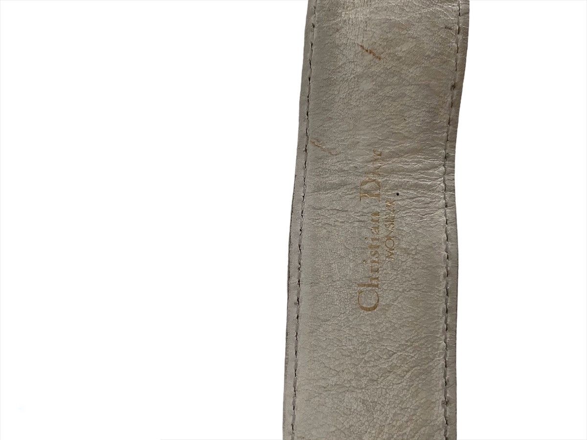 Dior Vintage CD leather Belt Size ONE SIZE - 5 Thumbnail