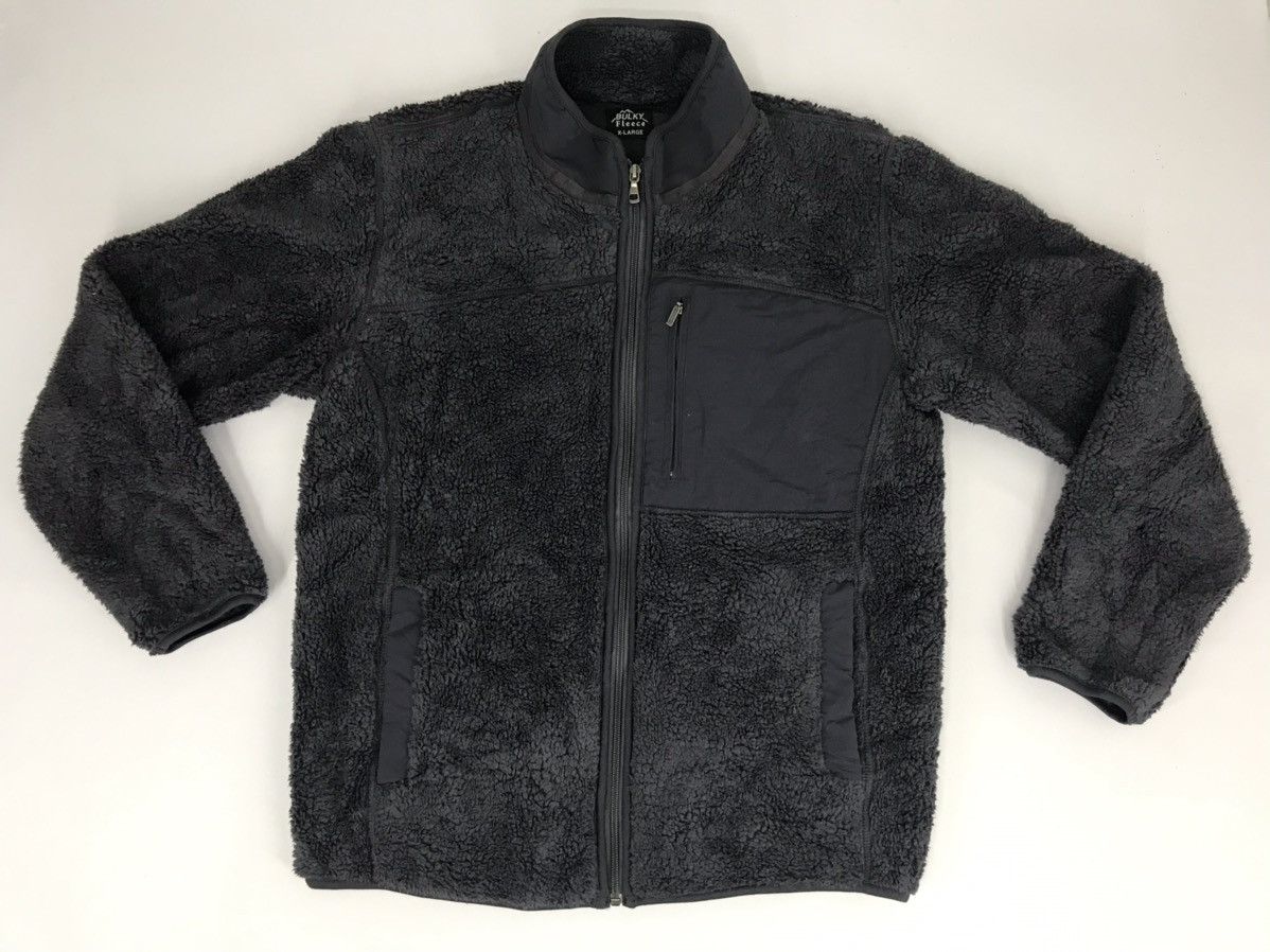 Japanese Brand Uniqlo Bulky Wool Fleece Sweatshirt Hoodies Jacket Winter Size US L / EU 52-54 / 3 - 1 Thumbnail