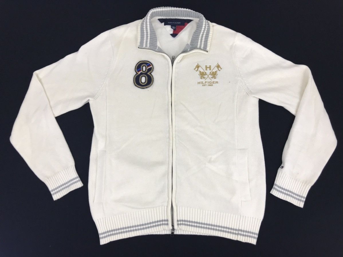 Tommy Hilfiger No 8 Track Top Sweatshirt Simple Jacket