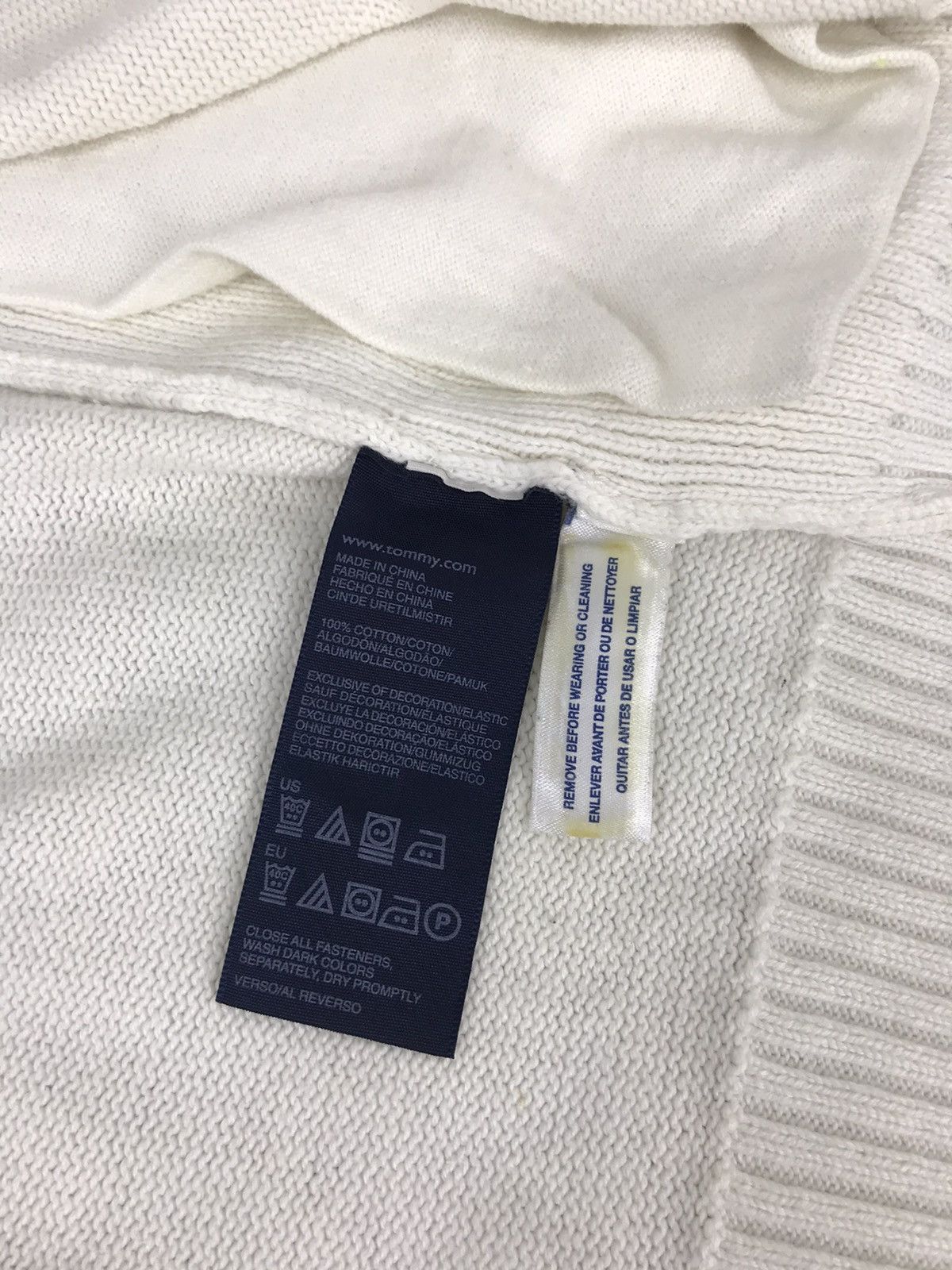 Tommy Hilfiger Tommy Hilfiger No 8 Track Top Sweatshirt Simple Jacket Size US M / EU 48-50 / 2 - 6 Thumbnail