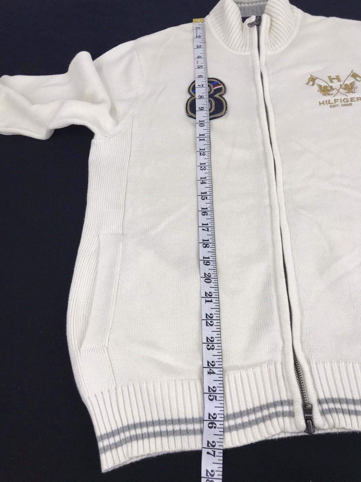 Tommy Hilfiger Tommy Hilfiger No 8 Track Top Sweatshirt Simple Jacket Size US M / EU 48-50 / 2 - 9 Thumbnail