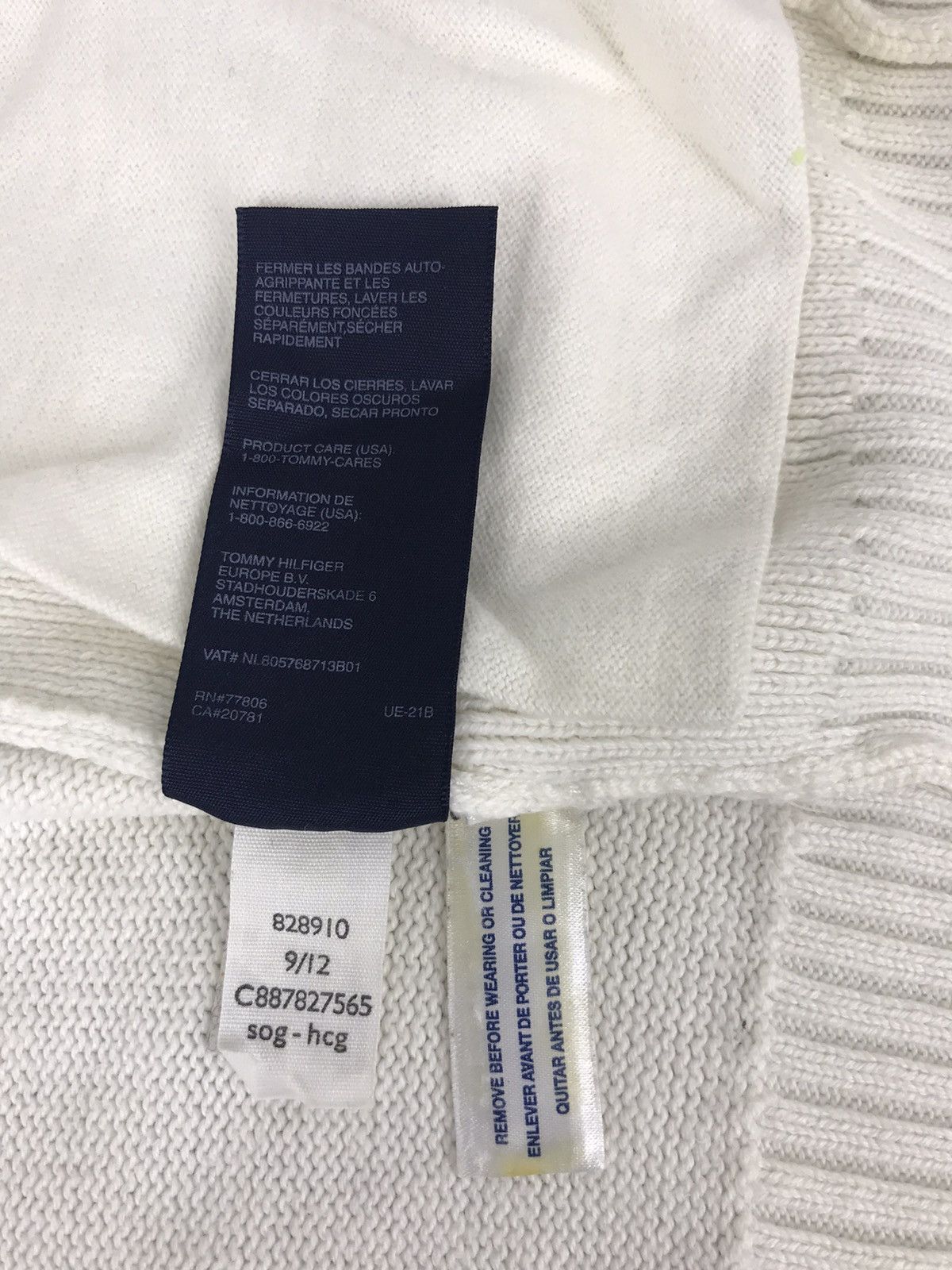 Tommy Hilfiger Tommy Hilfiger No 8 Track Top Sweatshirt Simple Jacket Size US M / EU 48-50 / 2 - 7 Thumbnail