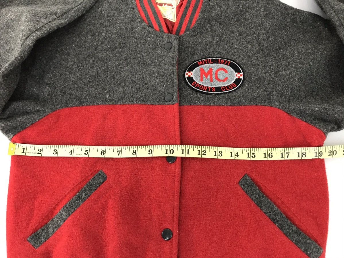Japanese Brand Varsity Jacket Mitil 1971 Club Infinite Time Minimum Size US M / EU 48-50 / 2 - 8 Thumbnail