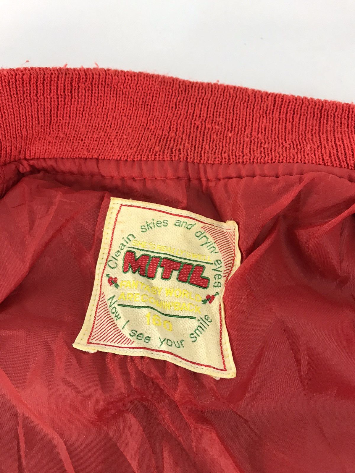 Japanese Brand Varsity Jacket Mitil 1971 Club Infinite Time Minimum Size US M / EU 48-50 / 2 - 5 Thumbnail