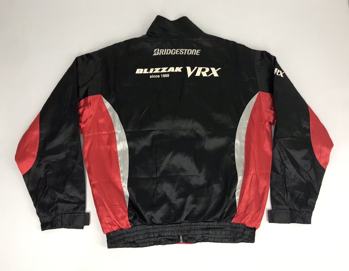 Japanese Brand Vintage Blizzak VRX Bridgestone Sweatshirt Nylon Jacket Size US L / EU 52-54 / 3 - 2 Thumbnail