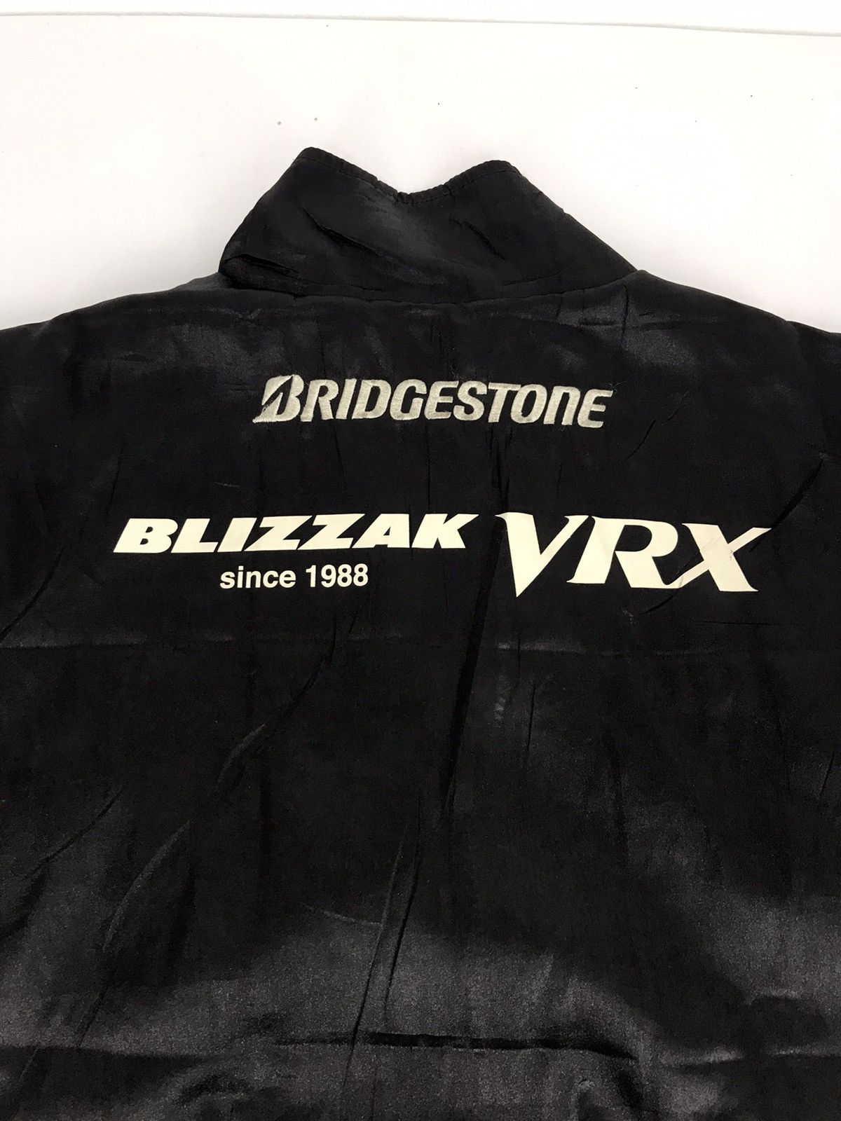 Japanese Brand Vintage Blizzak VRX Bridgestone Sweatshirt Nylon Jacket Size US L / EU 52-54 / 3 - 6 Thumbnail