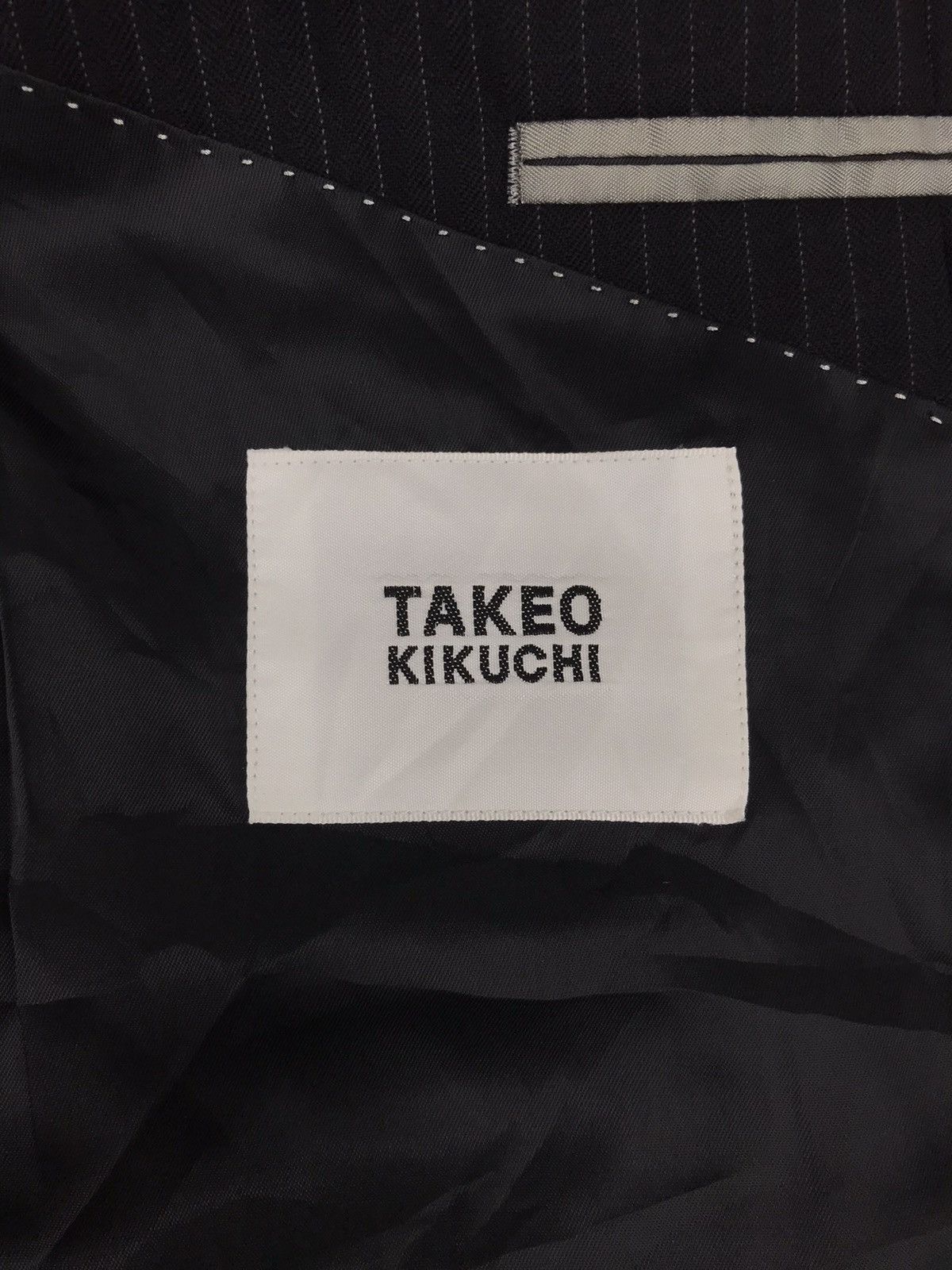 Japanese Brand Takeo Kikuchi Blazer Coat Jacket Size 38L - 5 Thumbnail