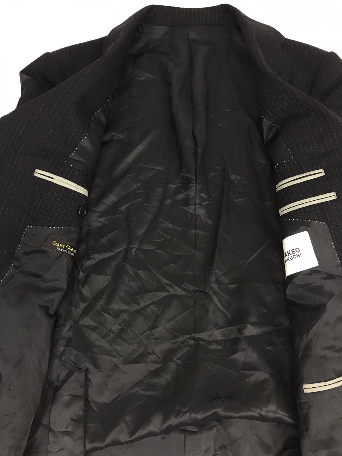 Japanese Brand Takeo Kikuchi Blazer Coat Jacket Size 38L - 4 Thumbnail