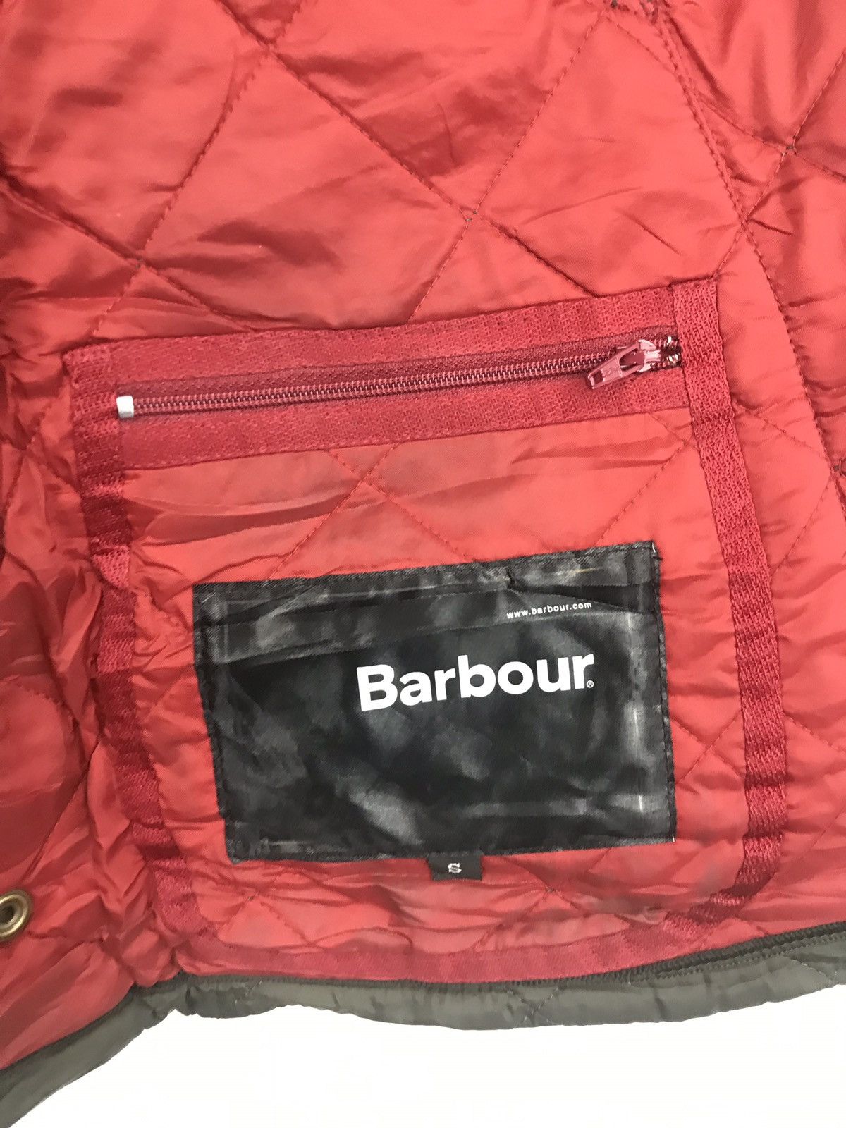 Barbour Vintage Barbour Quilted Padded Jacket Puffer Style Size US L / EU 52-54 / 3 - 6 Thumbnail