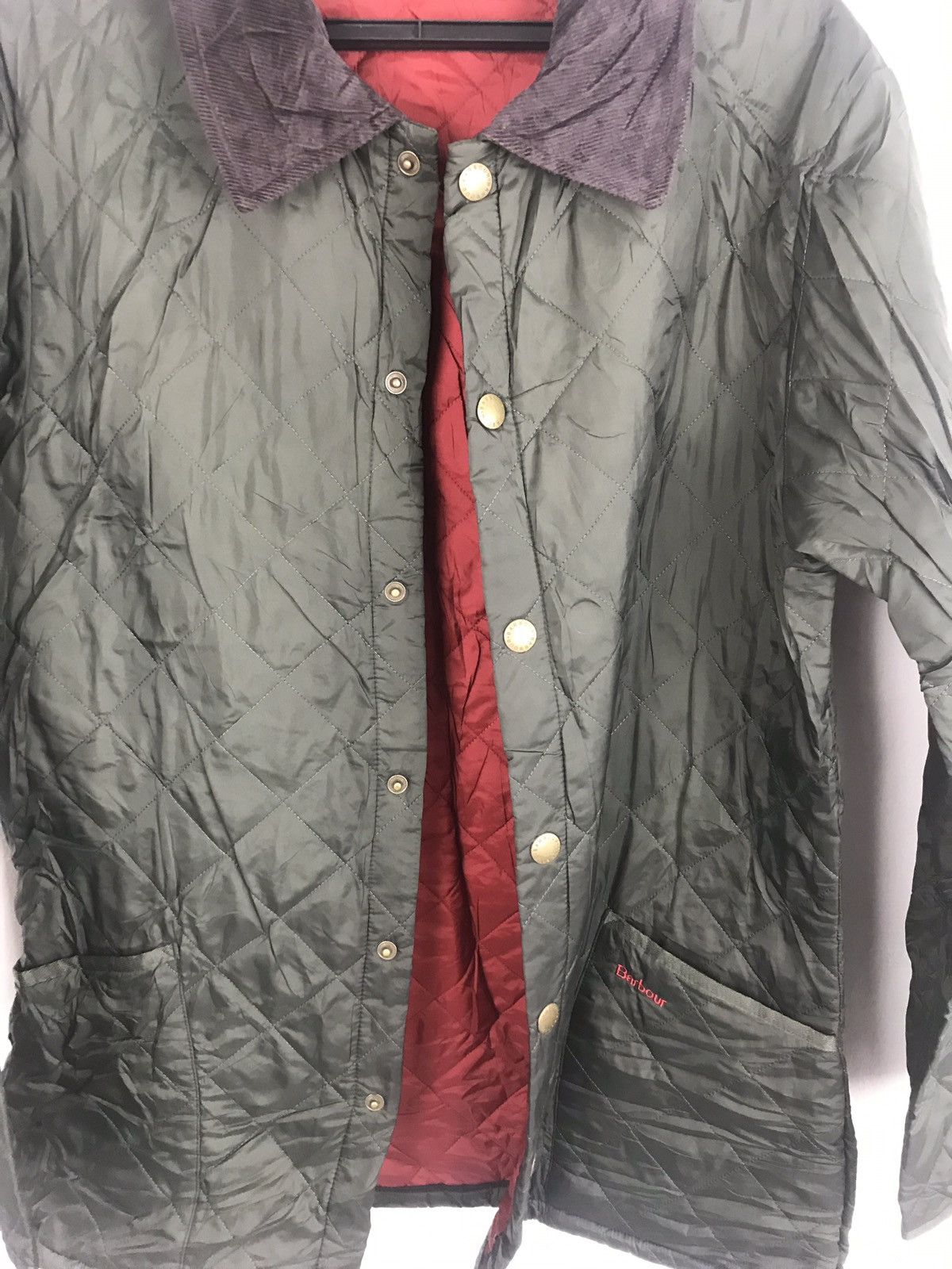 Barbour Vintage Barbour Quilted Padded Jacket Puffer Style Size US L / EU 52-54 / 3 - 11 Thumbnail