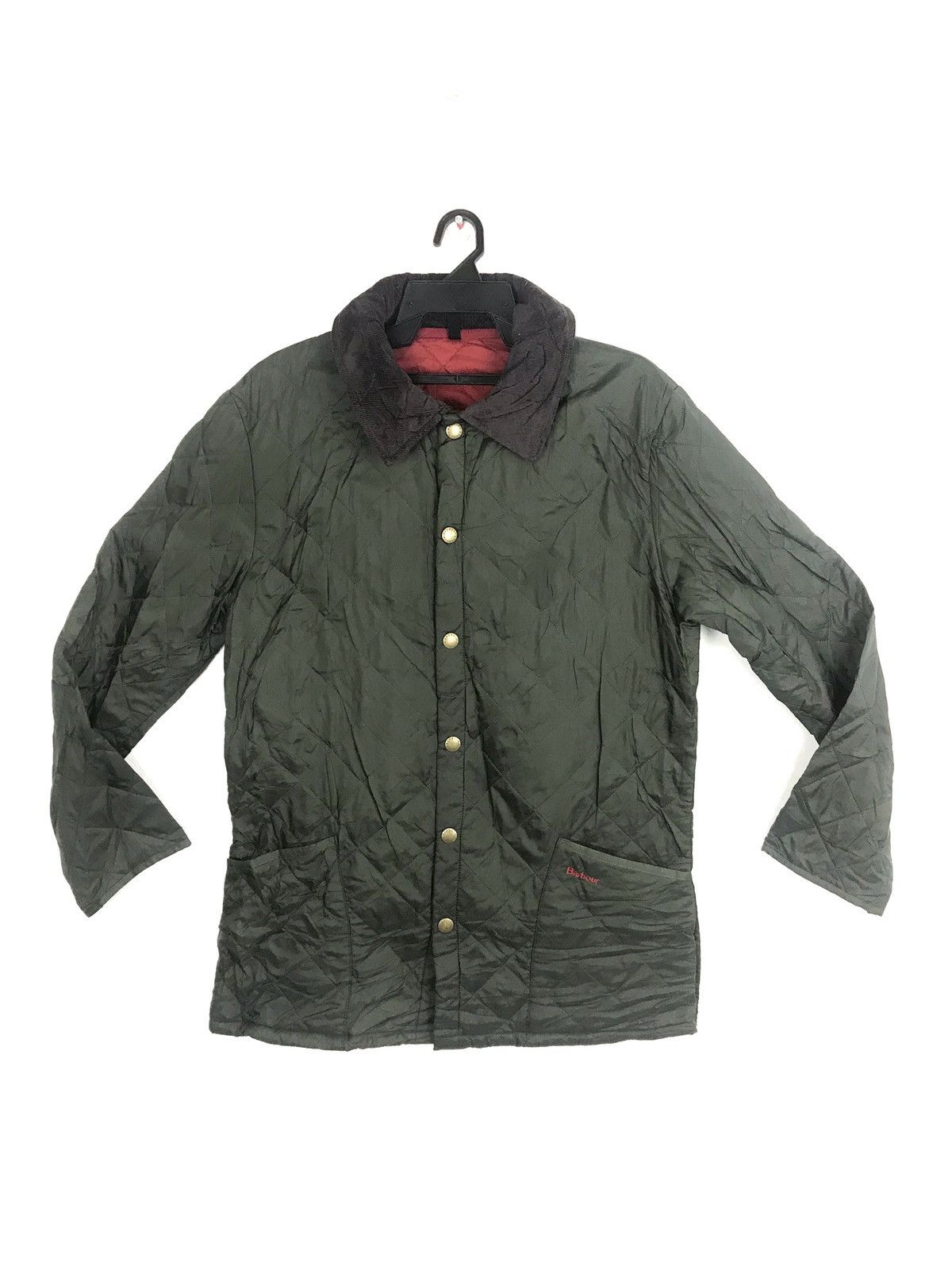 Barbour Vintage Barbour Quilted Padded Jacket Puffer Style Size US L / EU 52-54 / 3 - 1 Thumbnail