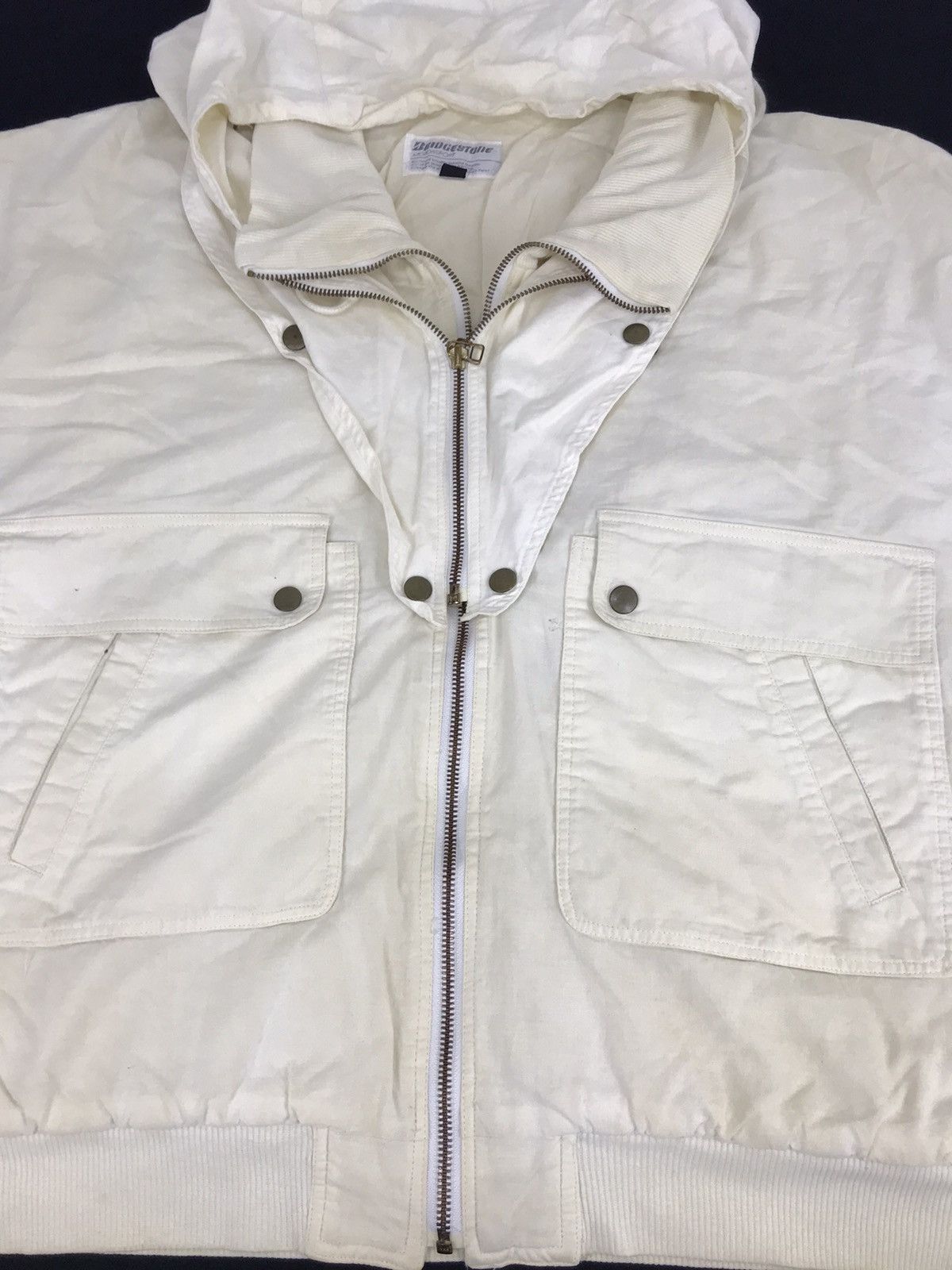 Vintage Vintage Bridgestone Motorsport Sweatshirt Simple Jacket Size US L / EU 52-54 / 3 - 3 Thumbnail