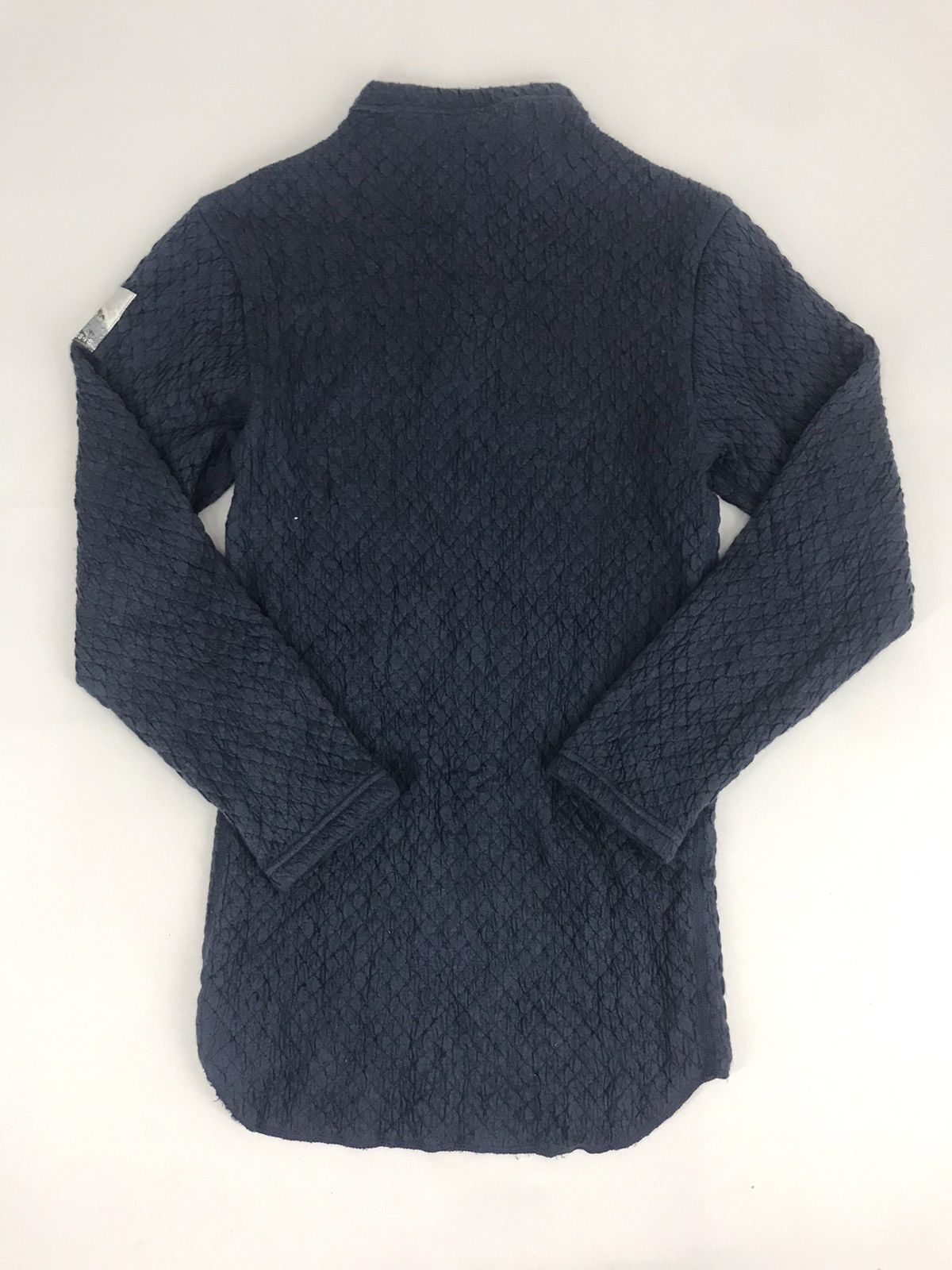 Japanese Brand Stretchable Comolangma 8848 Fleece Quilted Knit Sweatshirt Size S / US 4 / IT 40 - 2 Thumbnail