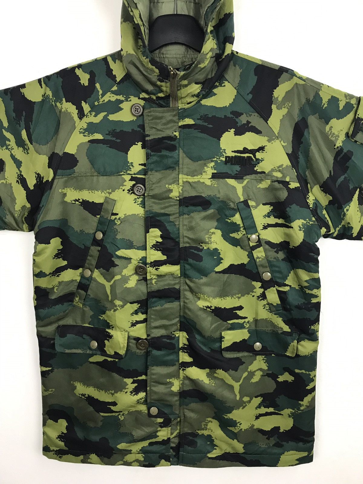 Other Rare Puma Camouflage Parka Bomber Hoodie Jacket Size US M / EU 48-50 / 2 - 2 Thumbnail