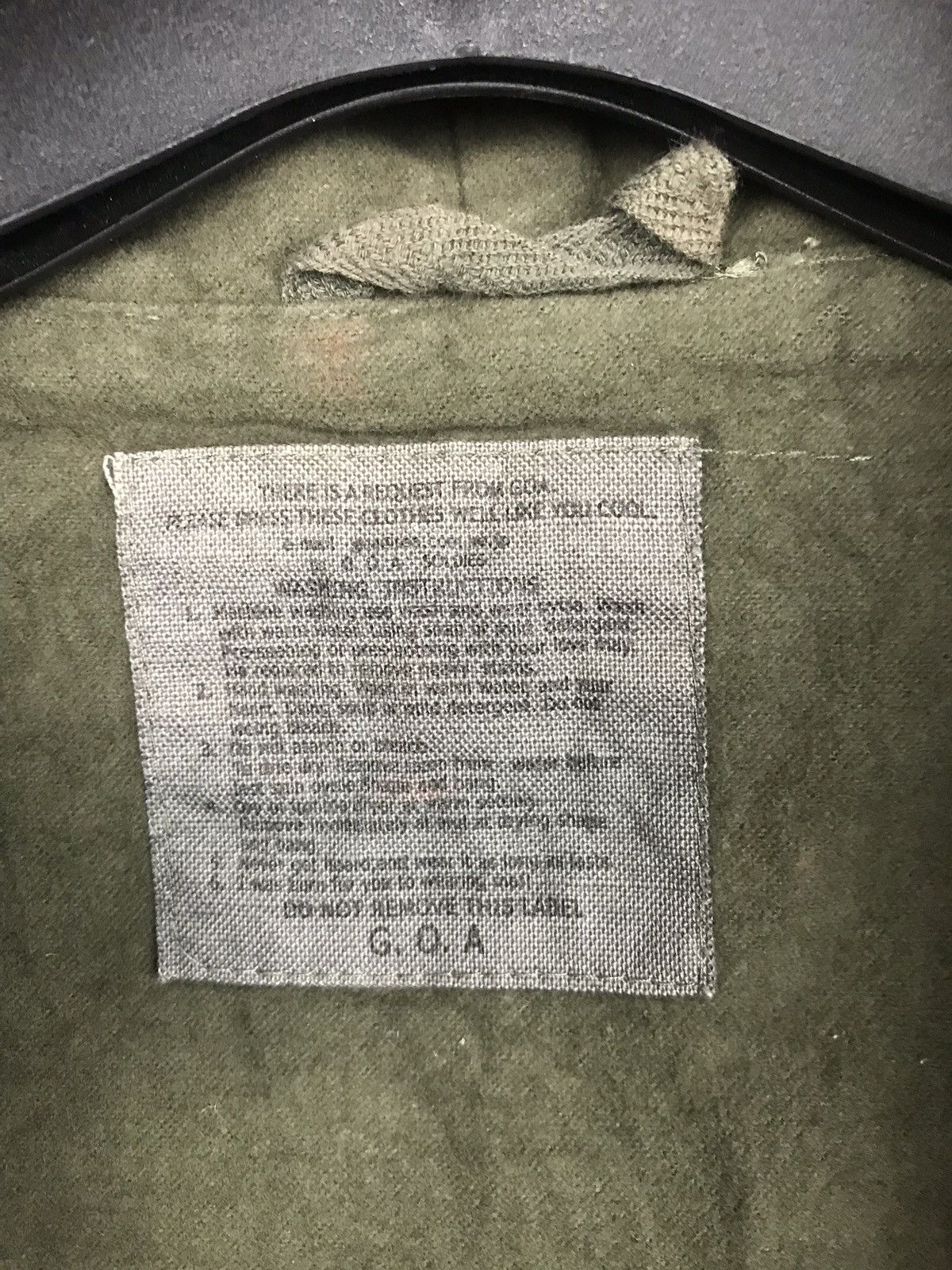 GOA Goa Company G.O.A Wave Parka Military Style Jacket Size US S / EU 44-46 / 1 - 6 Thumbnail