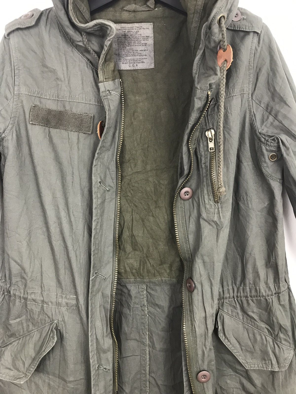 GOA Goa Company G.O.A Wave Parka Military Style Jacket Size US S / EU 44-46 / 1 - 4 Thumbnail