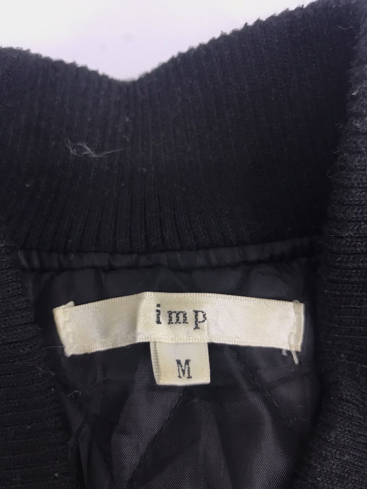 Japanese Brand Imp Bomber Black Jacket Nice Fashion Military Style Size US S / EU 44-46 / 1 - 7 Thumbnail