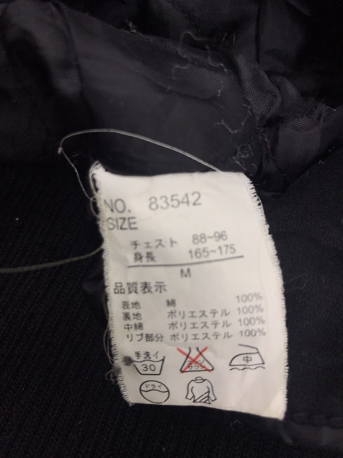 Japanese Brand Imp Bomber Black Jacket Nice Fashion Military Style Size US S / EU 44-46 / 1 - 8 Thumbnail