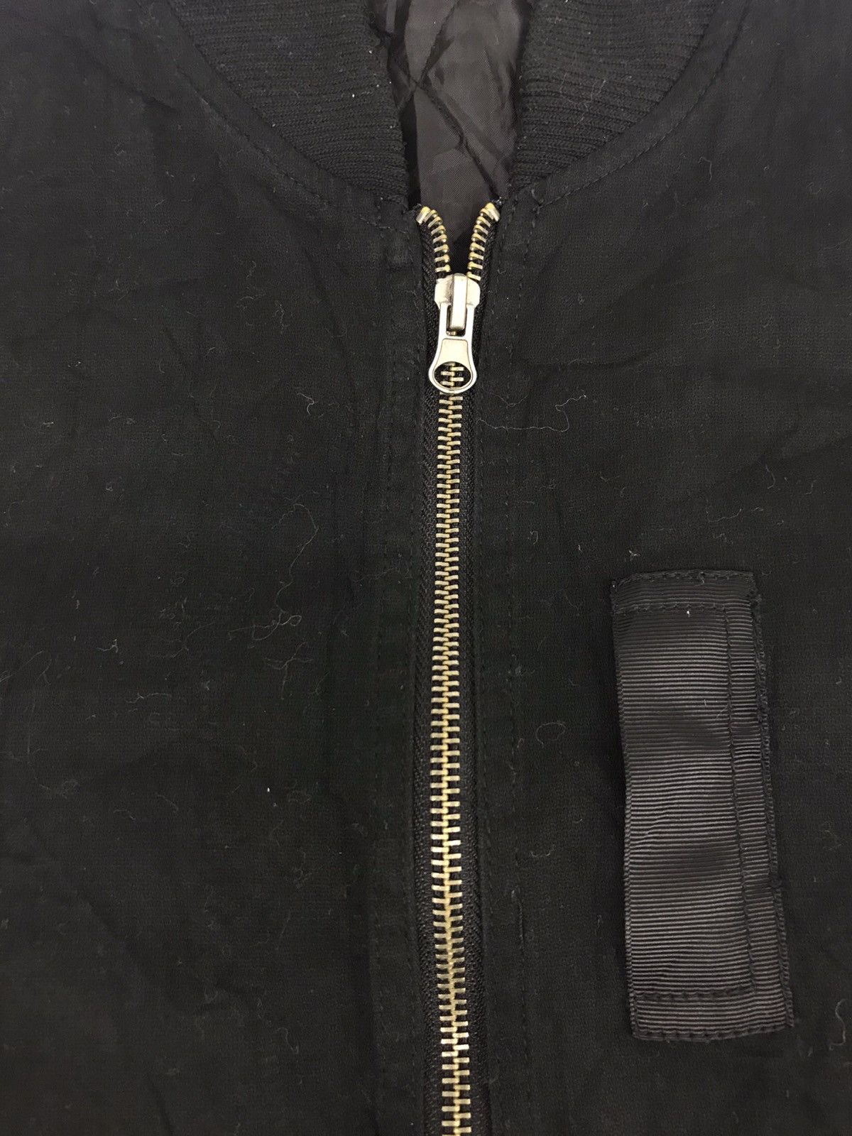 Japanese Brand Imp Bomber Black Jacket Nice Fashion Military Style Size US S / EU 44-46 / 1 - 6 Thumbnail