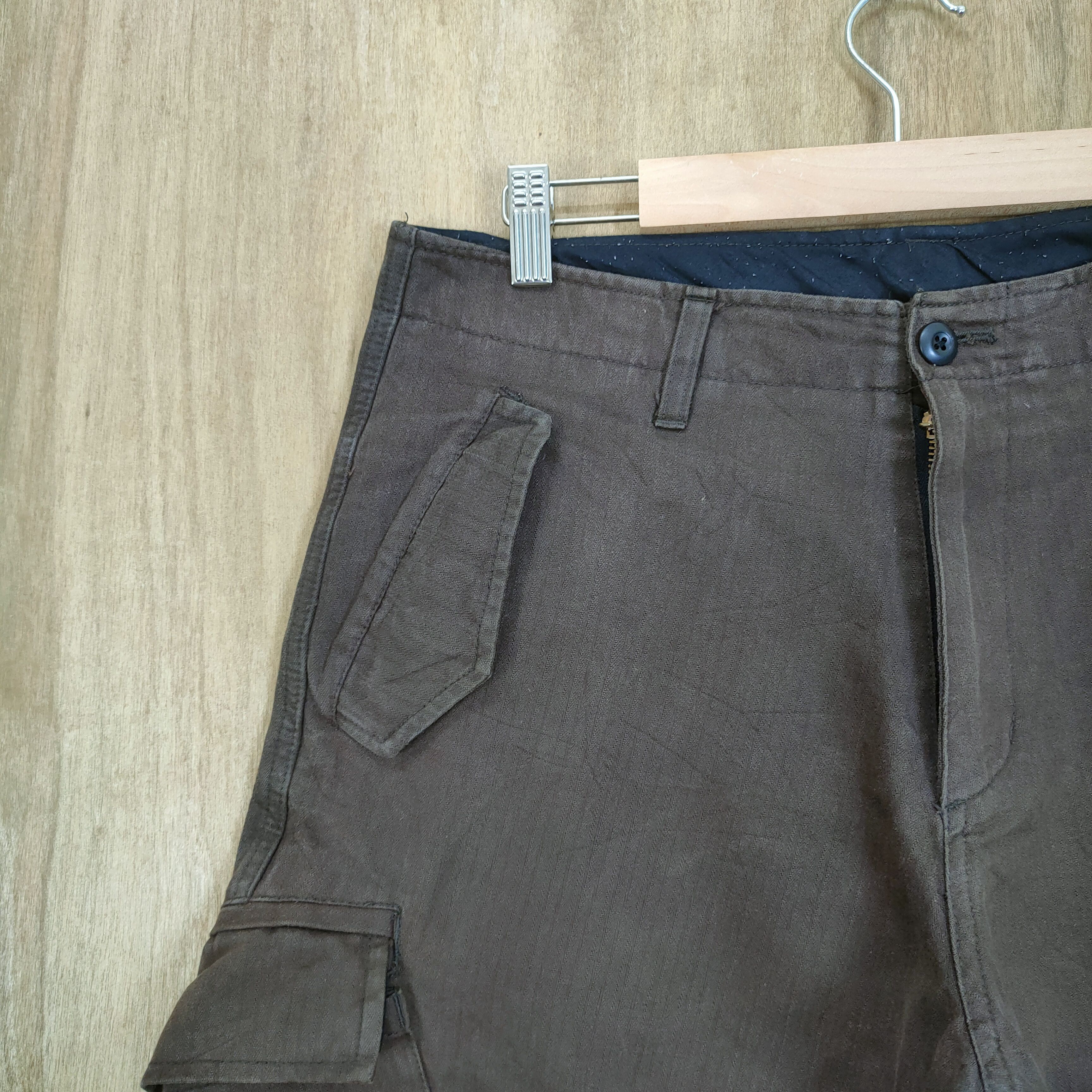 PPFM PPFM BROWN CARGO PANTS Size US 34 / EU 50 - 6 Thumbnail