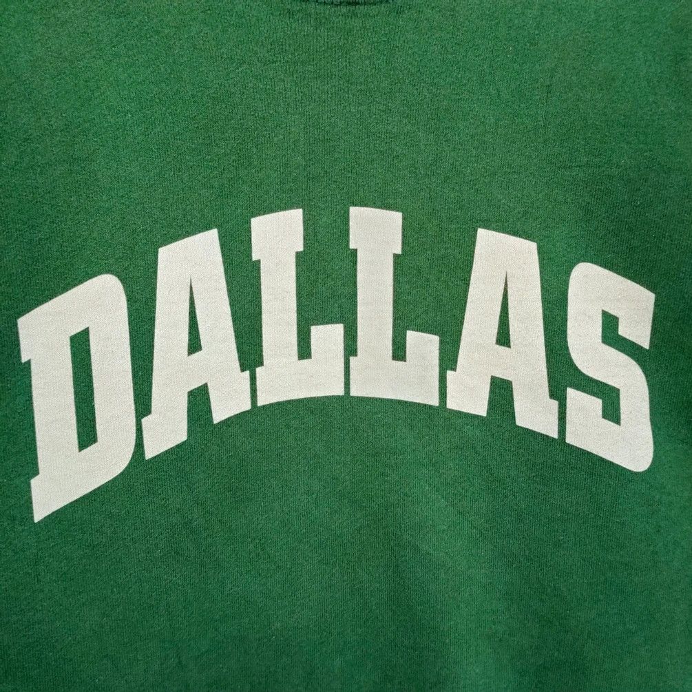 Fruit Of The Loom × Vintage VINTAGE FADED GREEN DALLAS SWEATSHIRT NFL Size US L / EU 52-54 / 3 - 3 Thumbnail