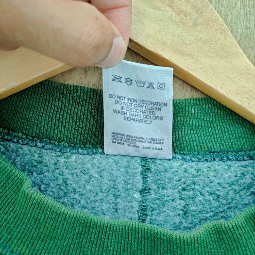 Fruit Of The Loom × Vintage VINTAGE FADED GREEN DALLAS SWEATSHIRT NFL Size US L / EU 52-54 / 3 - 7 Thumbnail