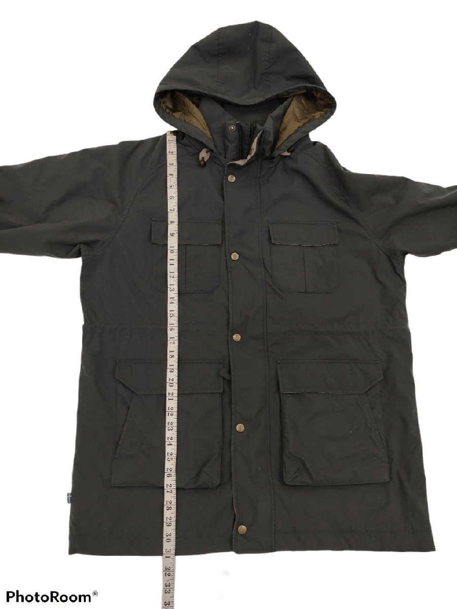 Fjallraven Vintage Fjallraven Travel Shell Parka Jacket Dark Green Size US L / EU 52-54 / 3 - 11 Thumbnail
