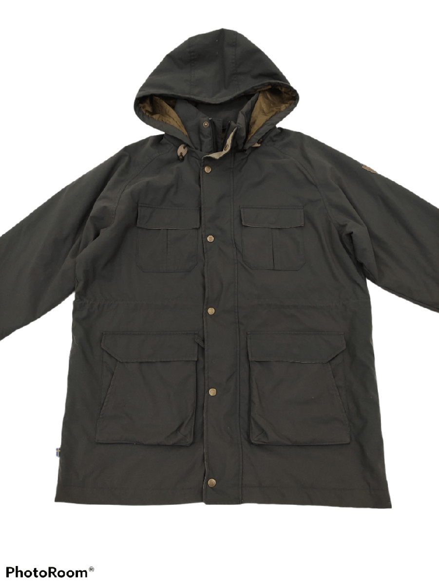Fjallraven Vintage Fjallraven Travel Shell Parka Jacket Dark Green Size US L / EU 52-54 / 3 - 9 Thumbnail