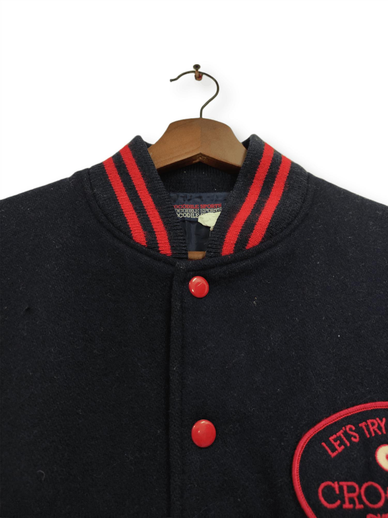Japanese Brand Vintage Crocodile Sports Varsity Jacket Size US M / EU 48-50 / 2 - 5 Thumbnail