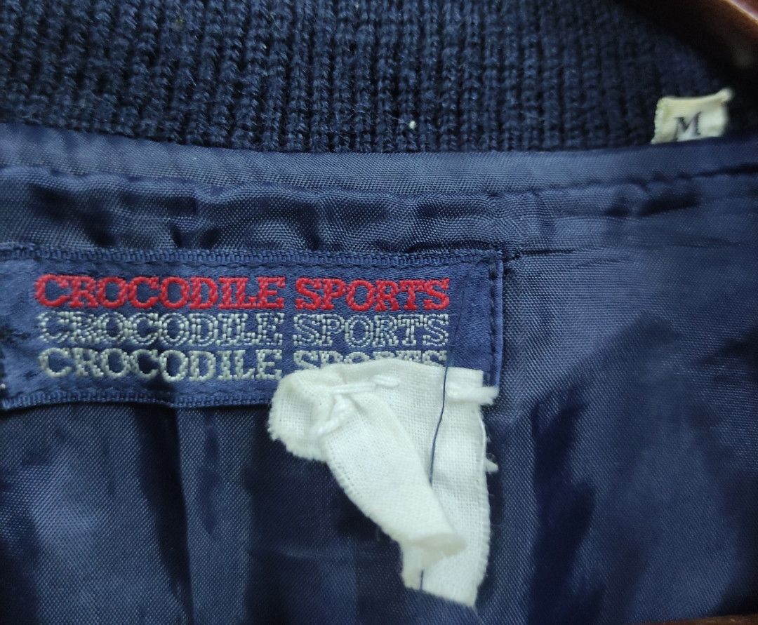 Japanese Brand Vintage Crocodile Sports Varsity Jacket Size US M / EU 48-50 / 2 - 12 Thumbnail