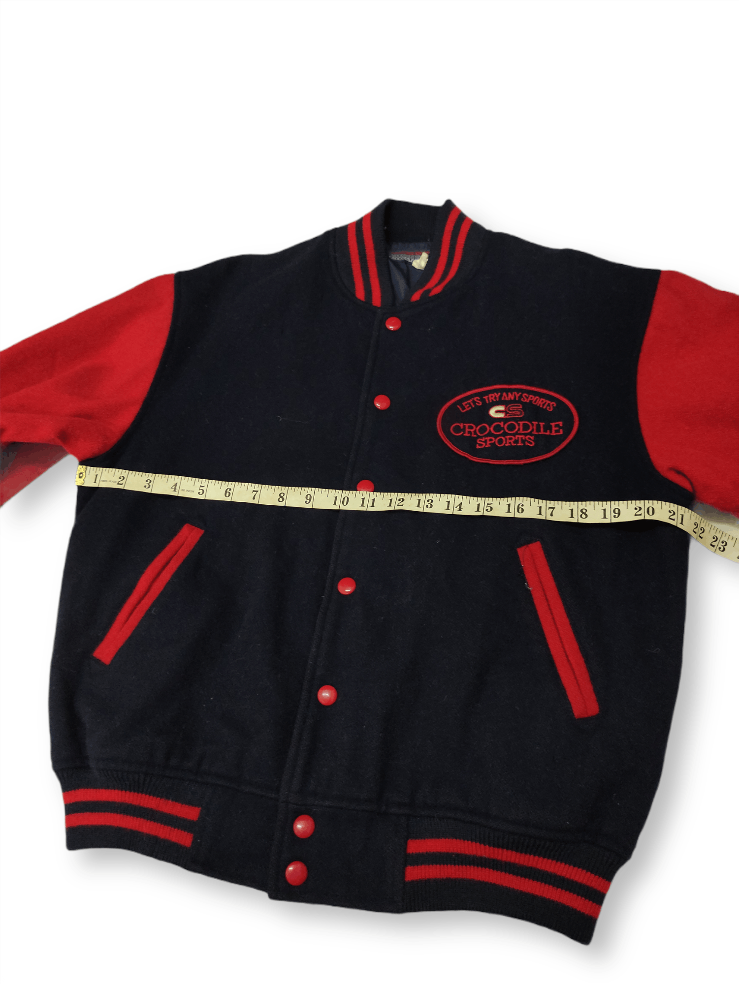 Japanese Brand Vintage Crocodile Sports Varsity Jacket Size US M / EU 48-50 / 2 - 9 Thumbnail