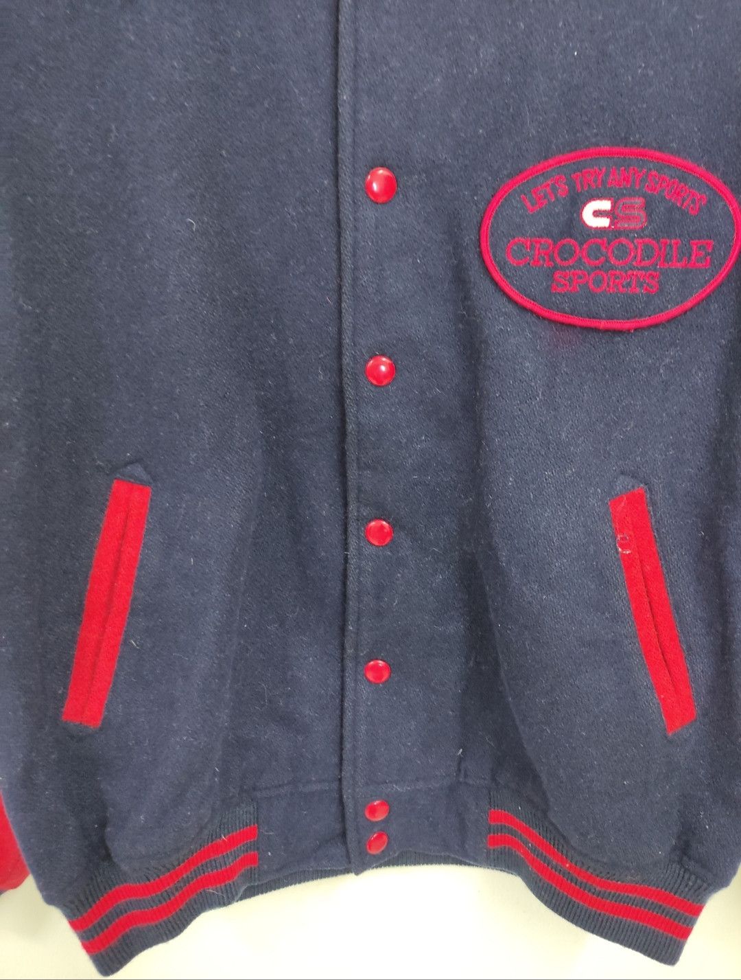 Japanese Brand Vintage Crocodile Sports Varsity Jacket Size US M / EU 48-50 / 2 - 11 Thumbnail