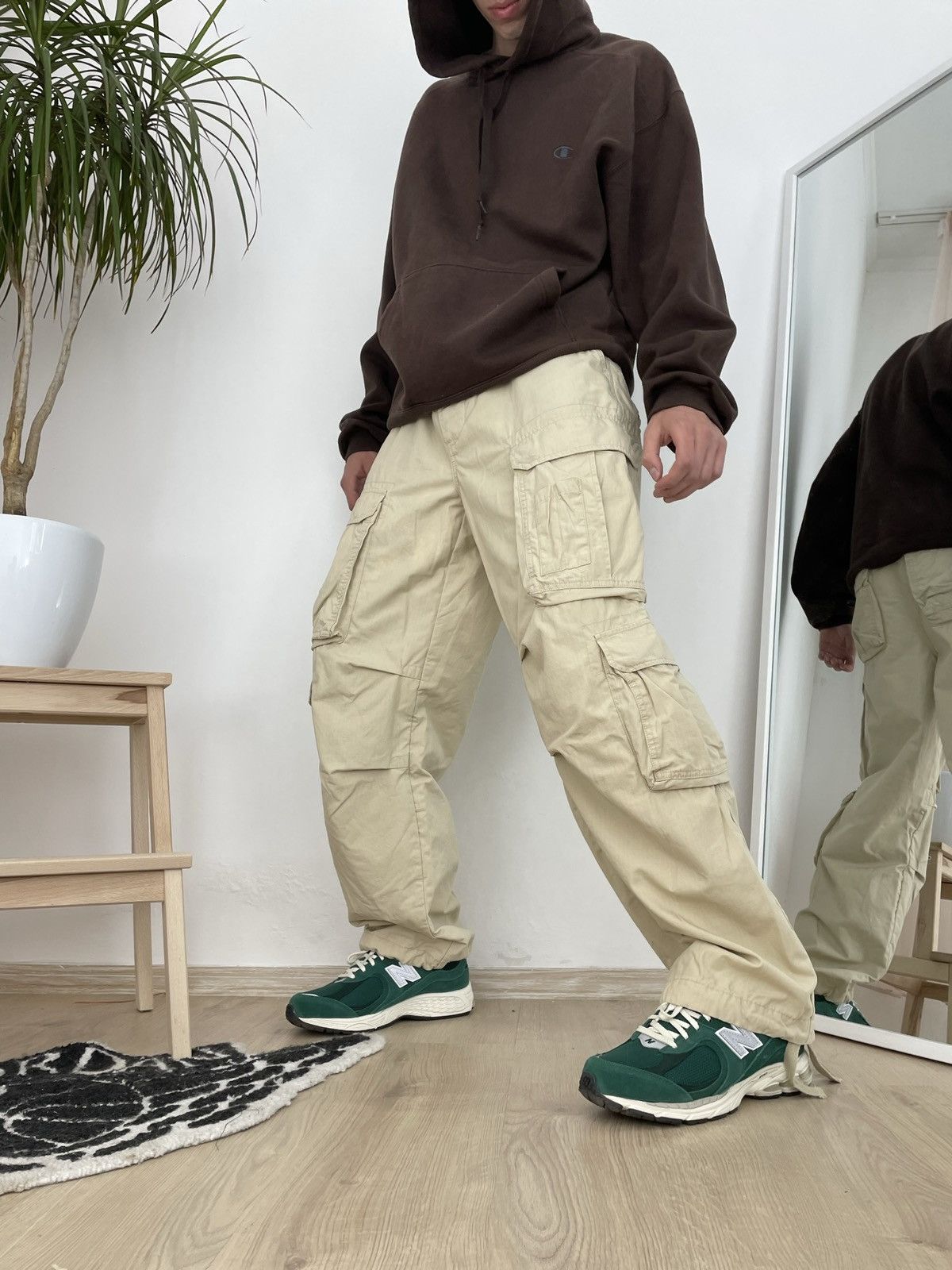 Japanese Brand Vintage Japanese Brand cargo pants multi pocket buggy fit Size US 34 / EU 50 - 7 Thumbnail