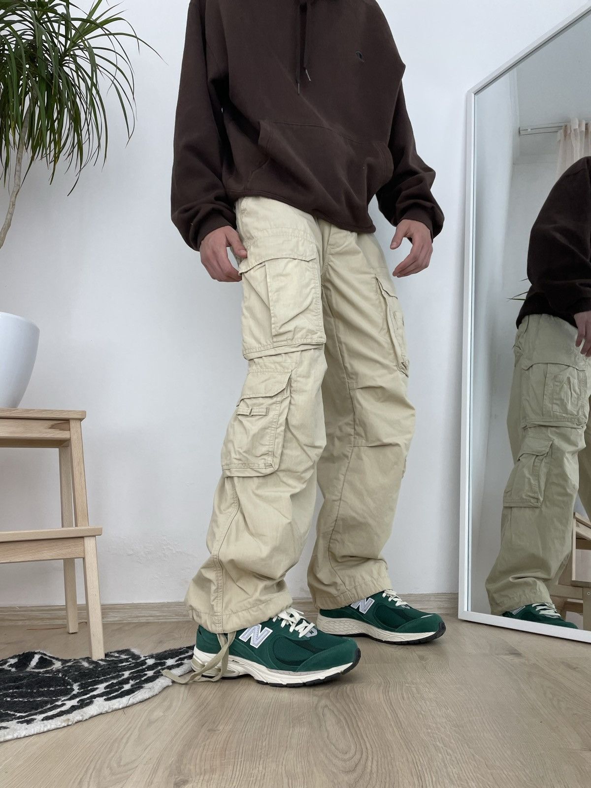 Japanese Brand Vintage Japanese Brand cargo pants multi pocket buggy fit Size US 34 / EU 50 - 5 Thumbnail