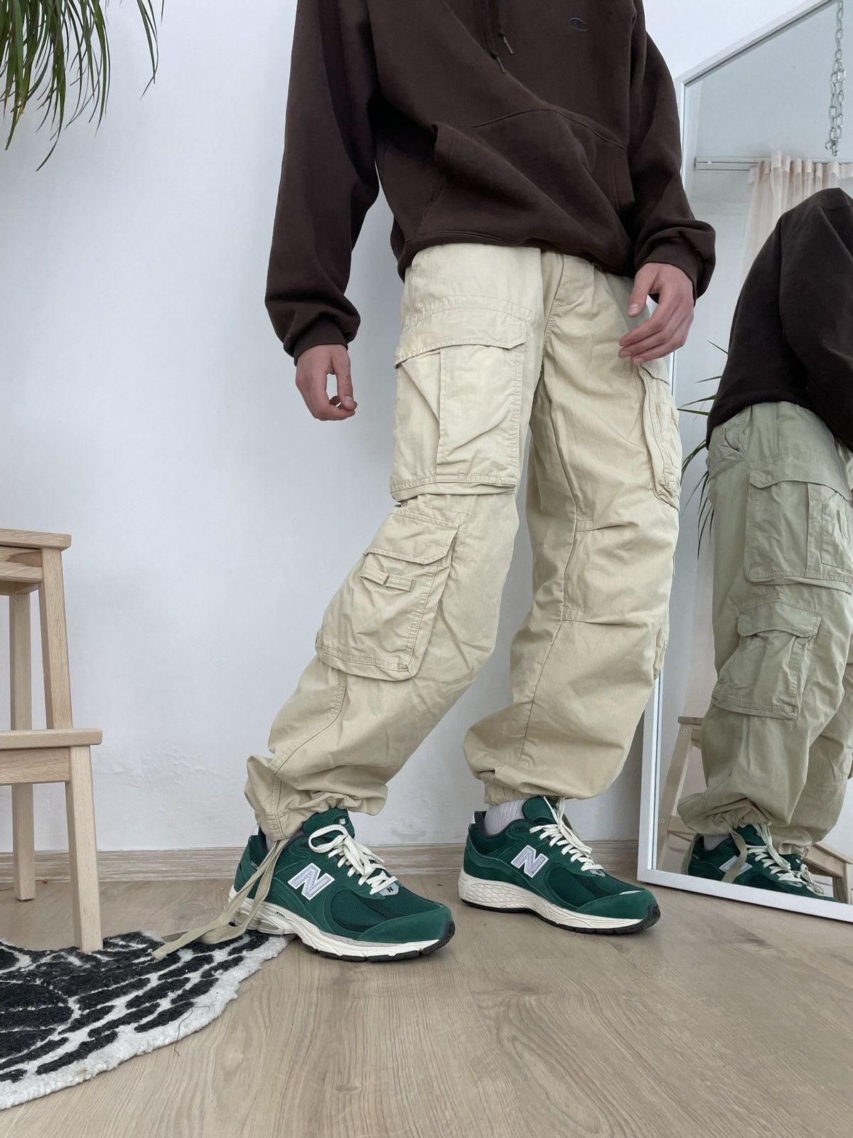 Japanese Brand Vintage Japanese Brand cargo pants multi pocket buggy fit Size US 34 / EU 50 - 12 Thumbnail