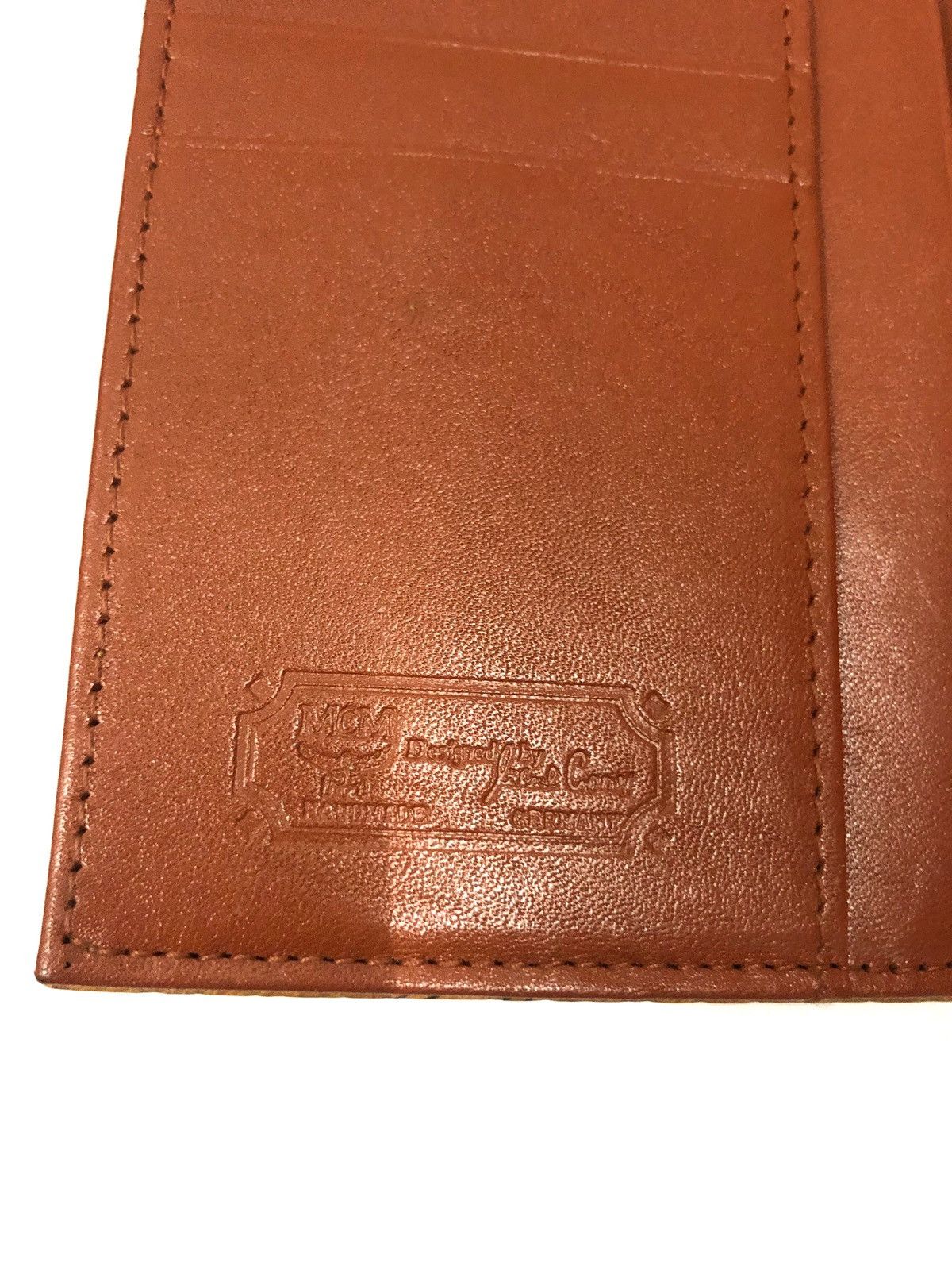 MCM OG MCM 🇩🇪 Cognac Visetos Medium-Long Bifold Wallet Size ONE SIZE - 7 Thumbnail