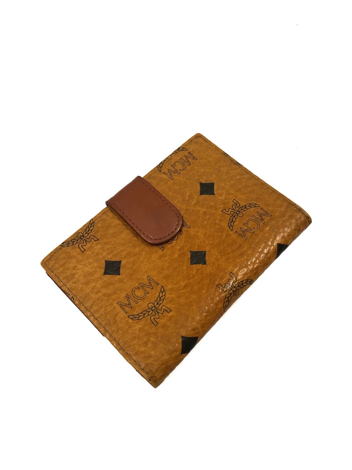 MCM OG MCM 🇩🇪 Cognac Visetos Medium-Long Bifold Wallet Size ONE SIZE - 3 Thumbnail