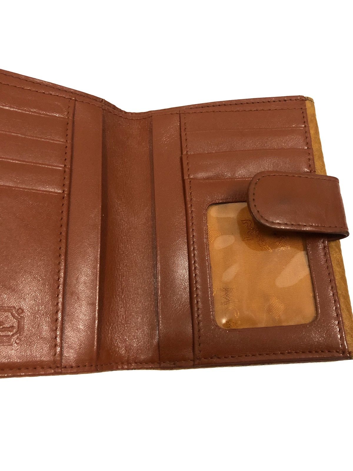 MCM OG MCM 🇩🇪 Cognac Visetos Medium-Long Bifold Wallet Size ONE SIZE - 4 Thumbnail