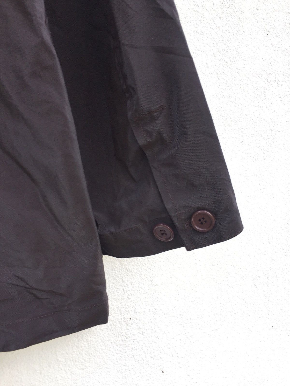 Massimo Osti Iconic Coated Polyester Button Jacket Coat SI CP Size US M / EU 48-50 / 2 - 6 Thumbnail