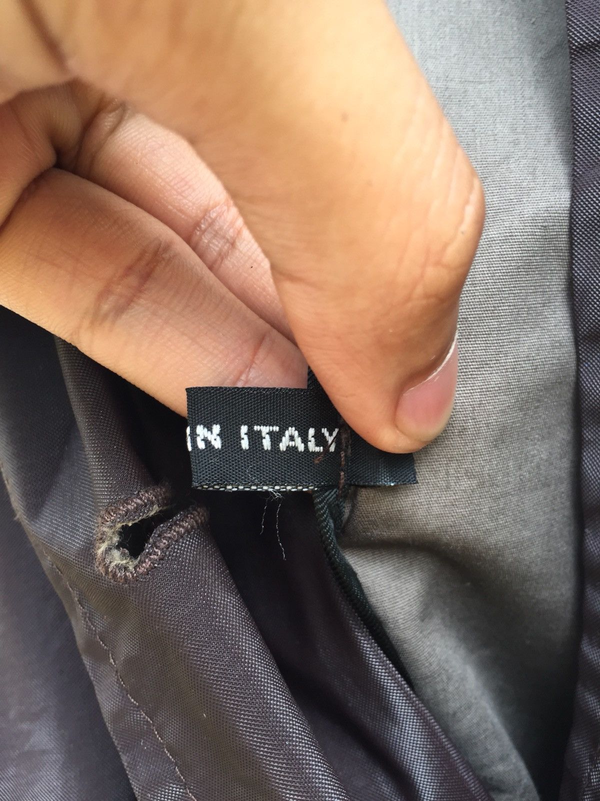 Massimo Osti Iconic Coated Polyester Button Jacket Coat SI CP Size US M / EU 48-50 / 2 - 11 Thumbnail